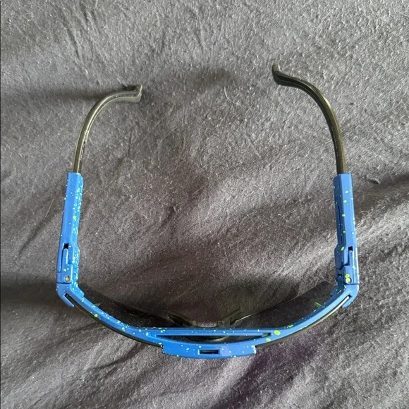 Pit Viper Blue and Green sunglasses